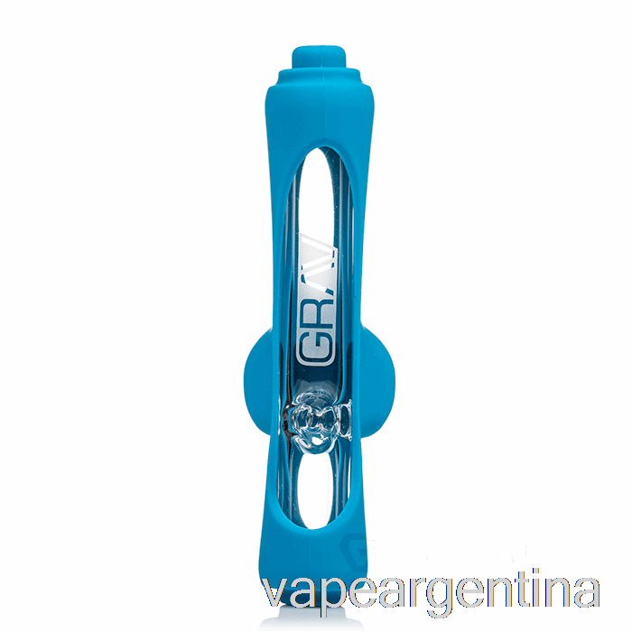 Grav Mini Apisonadora Con Piel De Silicona Vape Azul Descartable